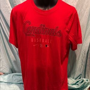 Nike Men's Red Cardinals Baseball Tee